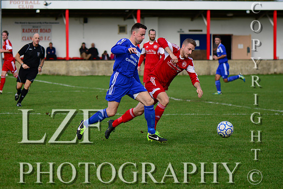 Clanfield 85 FC vs  Horspath FC